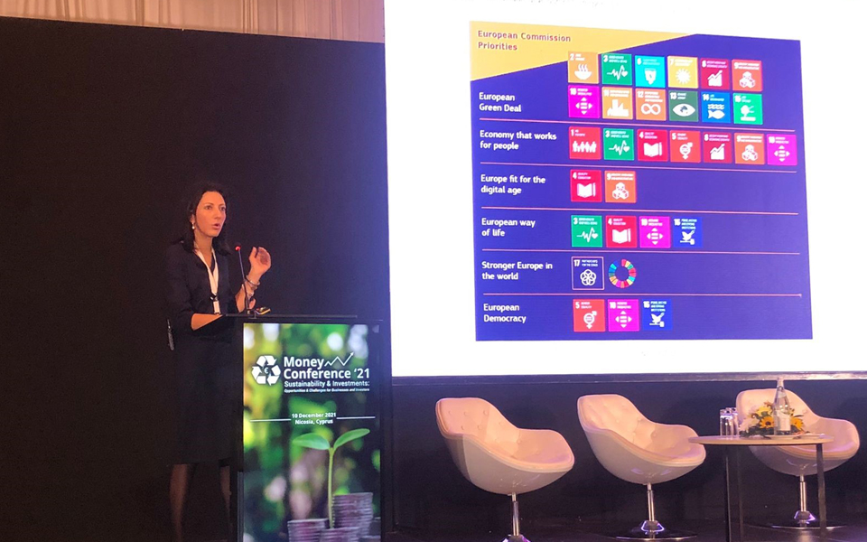 4th Money Conference: Sustainability & Investments: Opportunities & Challenges for Businesses and Investors (Eurobank Cyprus Ltd, Cyprus Chamber Commerce) (10/12/2021)